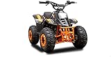 KXD 001 7' 125ccm Quad ATV Benzinmotor Kinderquad Kinder Enduro Pocketquad Sportquad Jugendliche Freizeitfahrzeuge Elektroquad Erwachsene Funsport orange