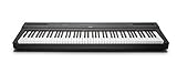 Yamaha P-125B Digital Piano, schwarz – – Kompaktes elektronisches Klavier in schlichtem Design für perfekte Spielbarkeit – Kompatibel mit kostenloser App 'Smart Pianist'