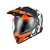 Motocross Helm All Terrain Integralhelm ECE 22-05 Zugelassen für Helmprotektoren Für Downhill MTB Quad Enduro ATV