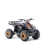 KXD ATV 003 7' 110cc E-Starter 4T Quad Mini ATV Miniquad Benzinmotor Kinderquad Kinder Enduro Pocketquad Orange