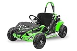80cc Kinder Buggy GoKid Automatik Offroad Quad Bike gokart, Farbe:Grün