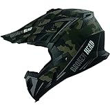 Broken Head Squadron Rebelution Camouflage Sand-Titan Motocross-Helm - MX Cross-Helm - Quad-Helm - Sumo-Helm (M (57-58 cm))