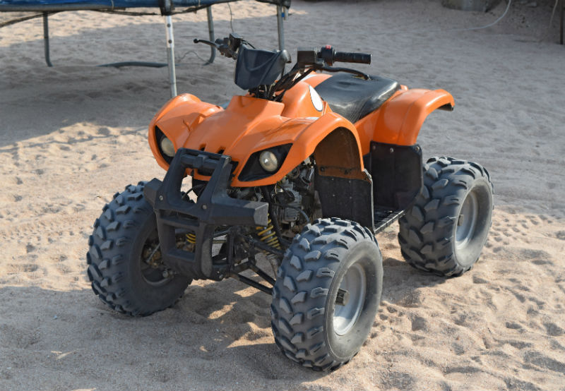 ATV Quad mit Elektromotor